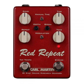 Carl Martin Red Repeat Delay Guitar Pedal