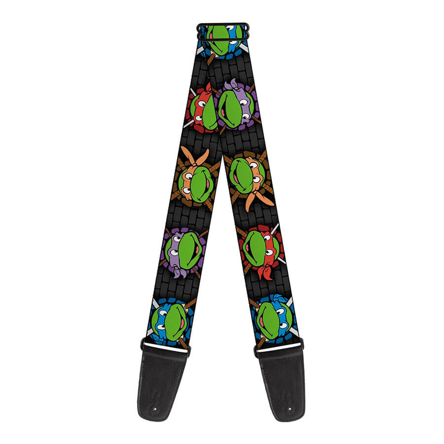 Buckledown Guitar Strap - Teenage Mutant Ninja Turtles